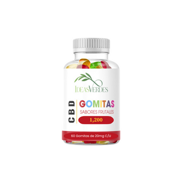 GOMITAS FRUTALES DE CBD 60 Piezas