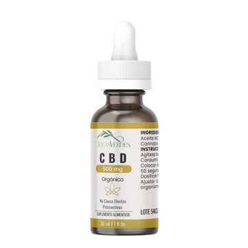 CBD 500 mg Calidad Premium Orgánico Ideas Verdes