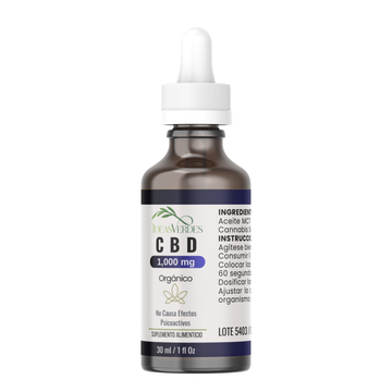 CBD 1,000 mg Calidad Premium Orgánico Ideas Verdes